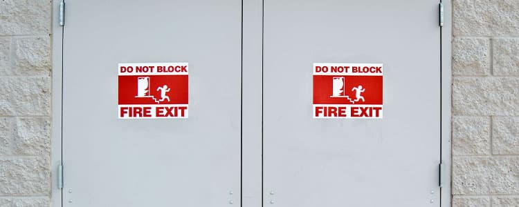 a sign on the side of a building